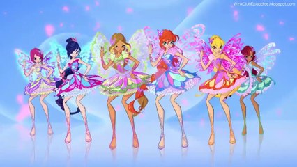 Winx Butterflix Italian [Full Transformation + Lyrics]