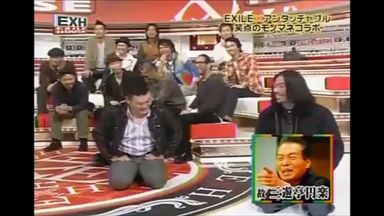 EXILE・AKIRAとアンタッチャブル・山崎の「笑点」モノマネコラボ。爆笑必