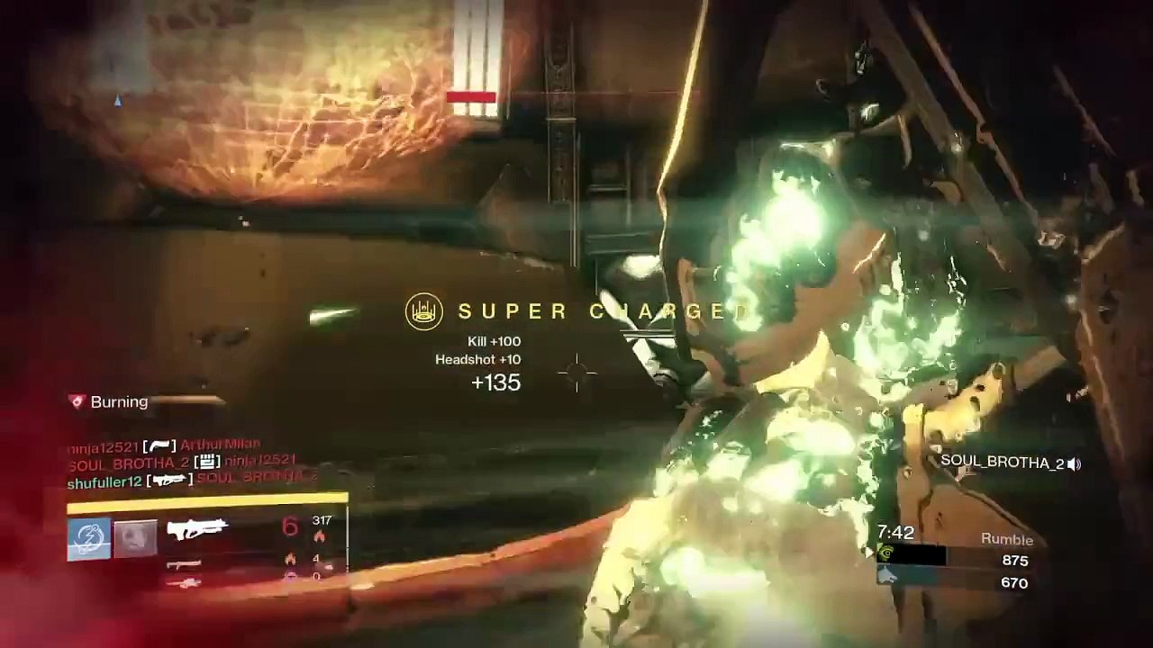Destiny 1v1 fail