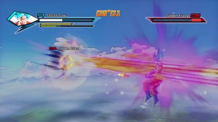 Dragon Ball Xenoverse SSGSS Goku Gameplay {PS4}