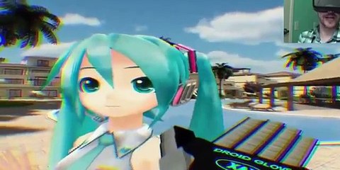 HATSUNE MIKU GROPING AND BALLS TOUCHING SIM - Oculus Rifting DK2