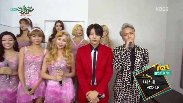 150828 Girls Genration (소녀시대) SNSD - Lion Heart Interview @ Music Bank