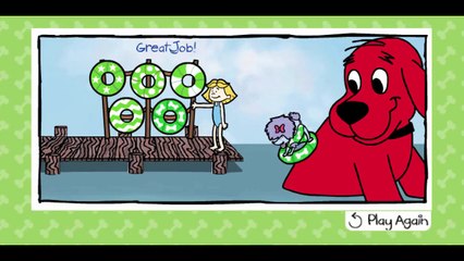 Clifford The Big Red Dog Clifford's Slide Cartoon Animation PBS Kids Game Play Walkthrough