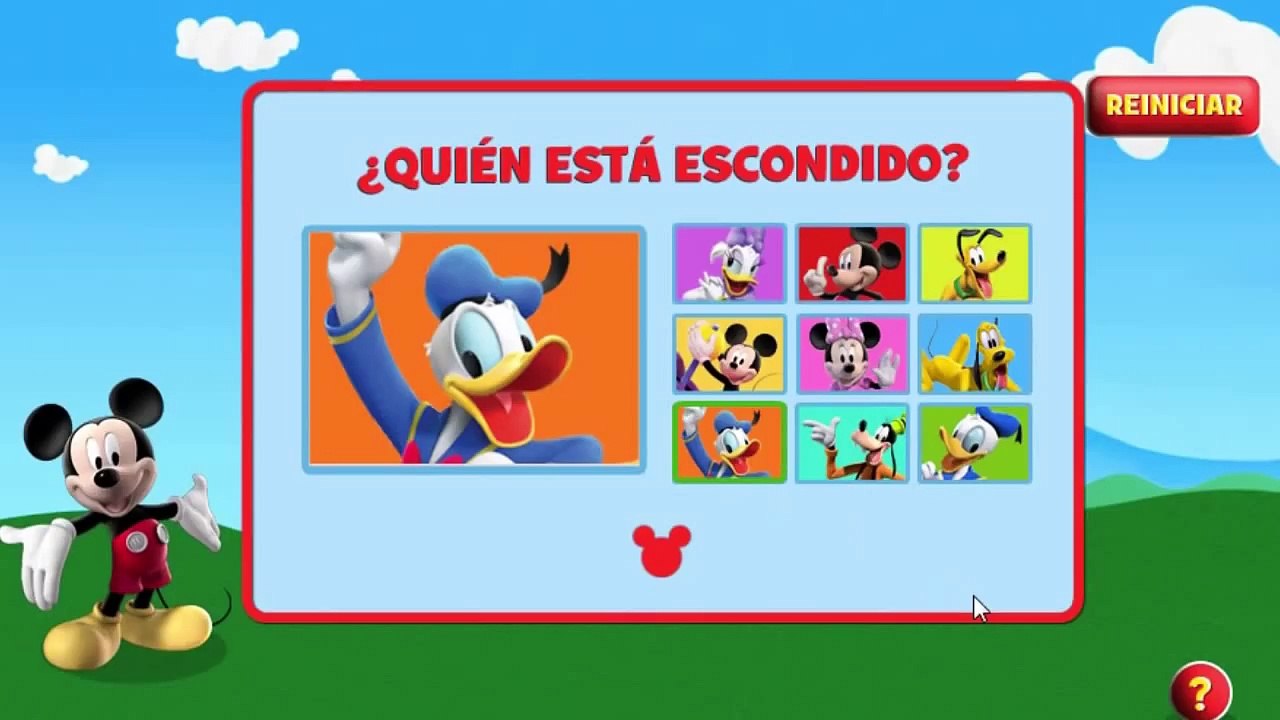 La Casa de Mickey Mouse Adivina el personaje oculto Disney Junior