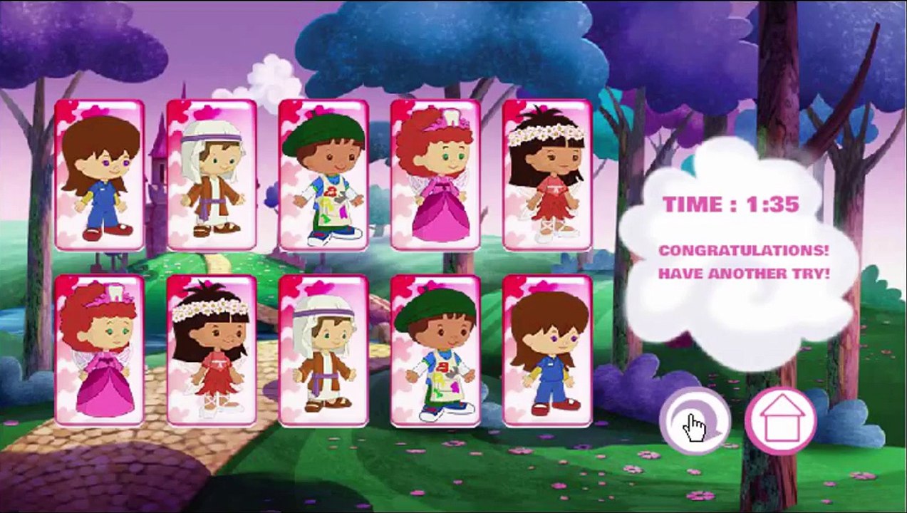 Chloes Closet Match Game Cartoon Animation Sprout PBS Kids Game Play Walkthrough