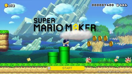 Super Mario Maker - 11 Title Screen Secrets (Easter Eggs)