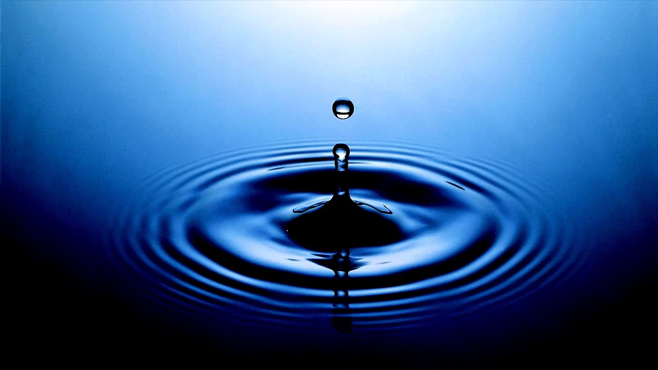 (3D binaural sound) Water drops around your head