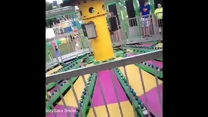 Maddie Ziegler and Paige Hyland at the fair!