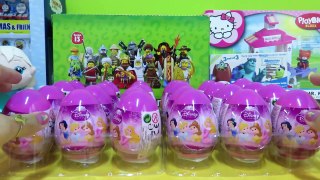 Disney Princess Surprise Eggs Box of Toys Unboxing