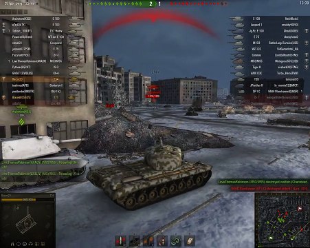 World Of Tanks T34 Random battle (PLATOON)