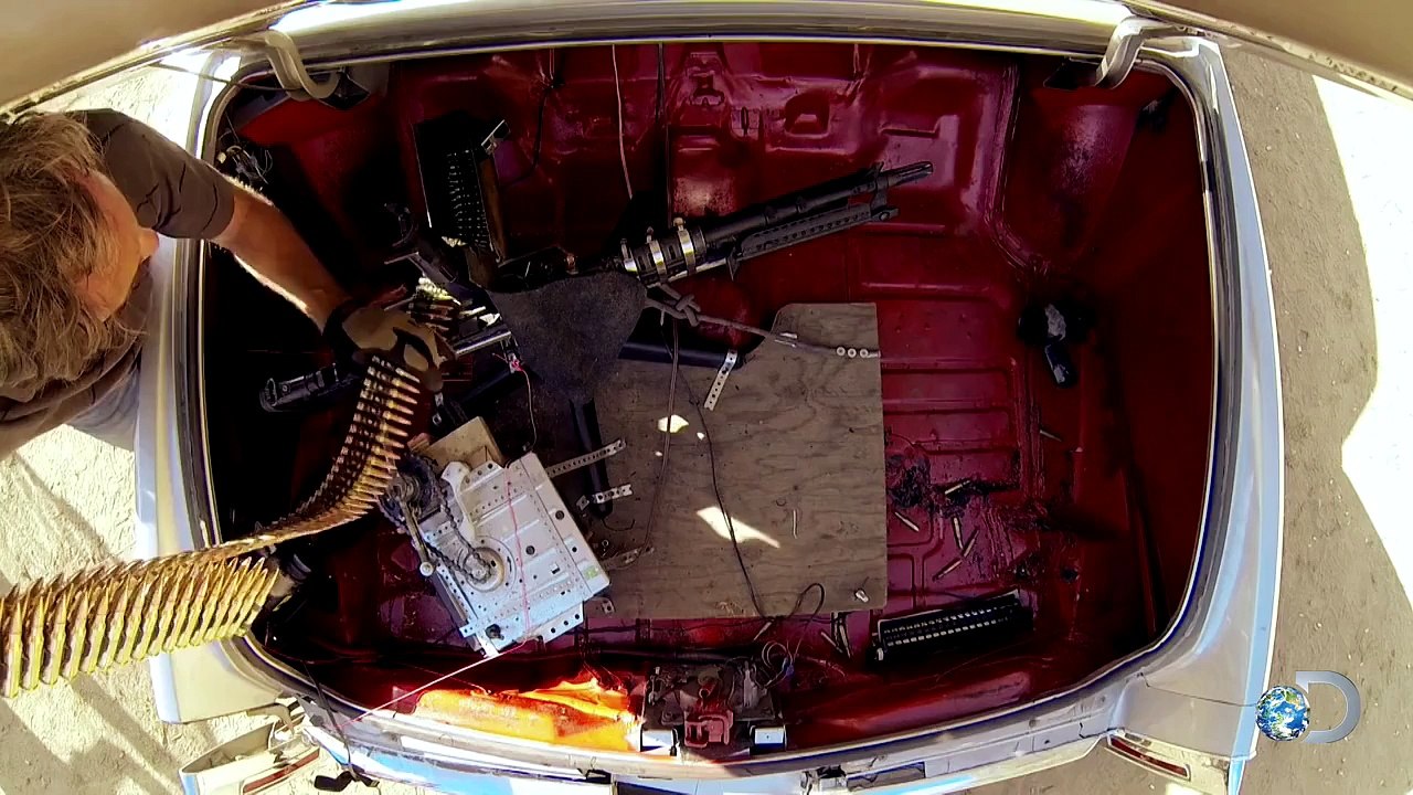 The last scene of Breaking Bad recreated by Mythbusters