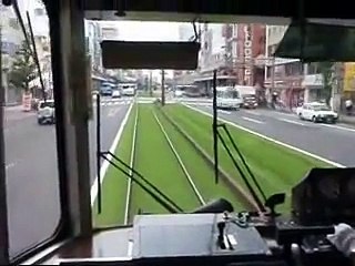 Tram of Kagoshima, Japan