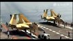 Raw video of  J-15 jets taking off and landing on Chinese Carrier Liaoning