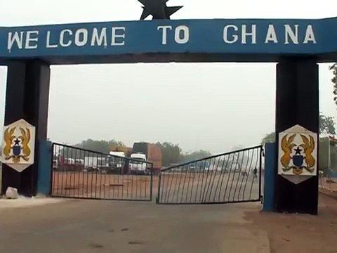 Ghana/Burkina Faso Border - Paga, Ghana