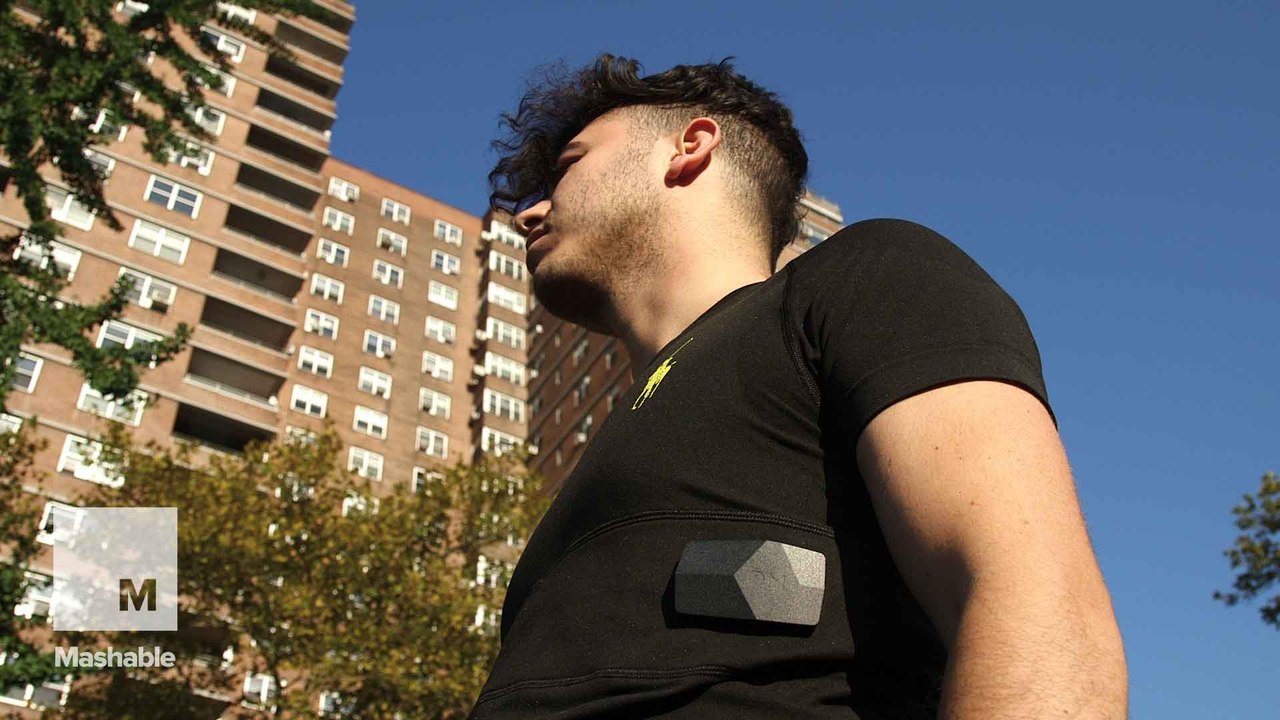 Hands on with the fitness tracking tee shirt by Ralph Lauren