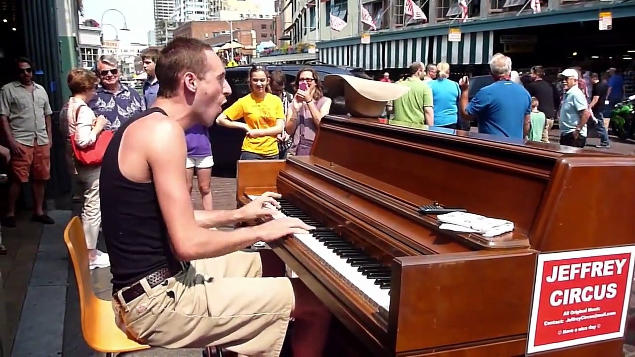 Jeffrey Circus - Street Musician - (All Original Piano Music)