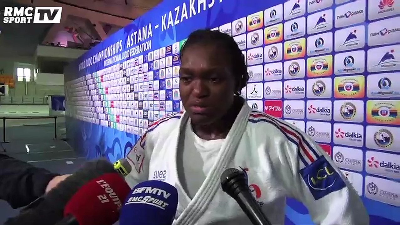 Mondiaux de judo : les larmes d'Emilie Andéol