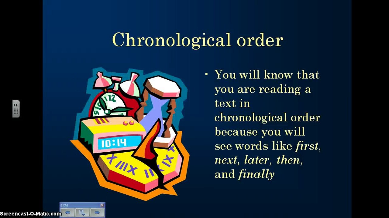 Understanding Text Structures