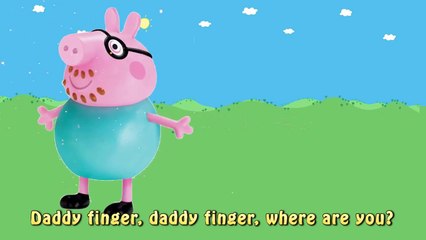 Peppa Pig Finger Family Song Toys Dinosaur