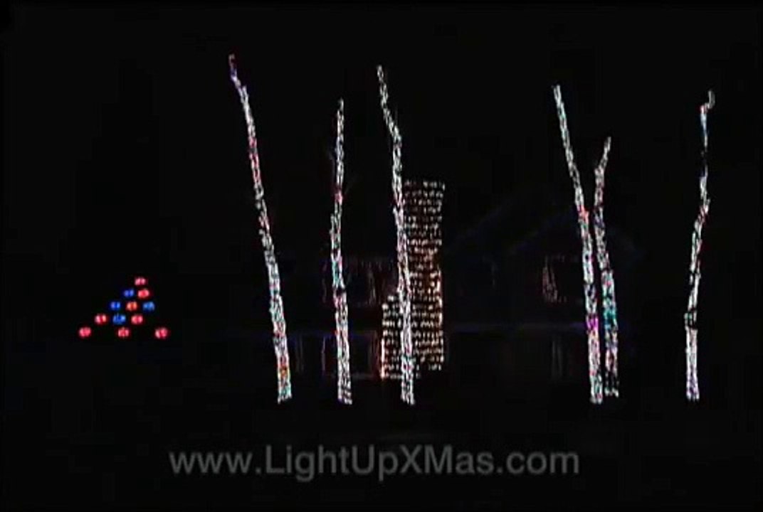 Xmas Lights to Music - Holiday House 2006 - Fantasmic