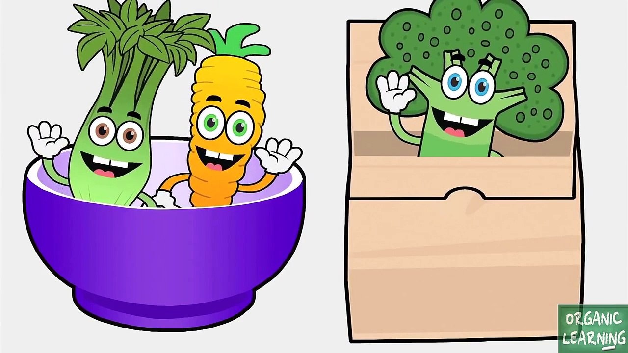 The Vegetables Song - For Kids Twinkle Twinkle Little  - Learning English Children