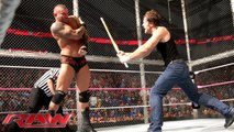 John Cena & Dean Ambrose vs. Randy Orton, Seth Rollins & Kane - 3-on-2 Handicap Street Fight