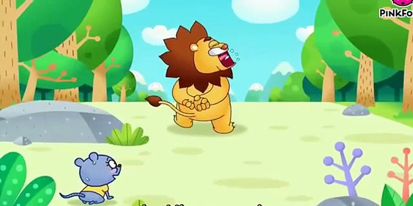The Lion and the Mouse | Aesop's Fables | PINKFONG Story Time for Children
