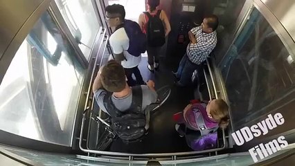 Pee Prank in the Elevator PRANKS GONE WRONG ♦ Social Experiment ♦ Funny Videos ♦ Pranks 2015