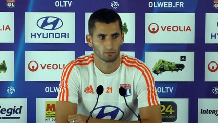 4e j. - Gonalons: "A l'OL, il y a toujours une urgence de résultat"