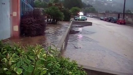 Inondation à  Draguignan ( Complexe Saint-exupery )