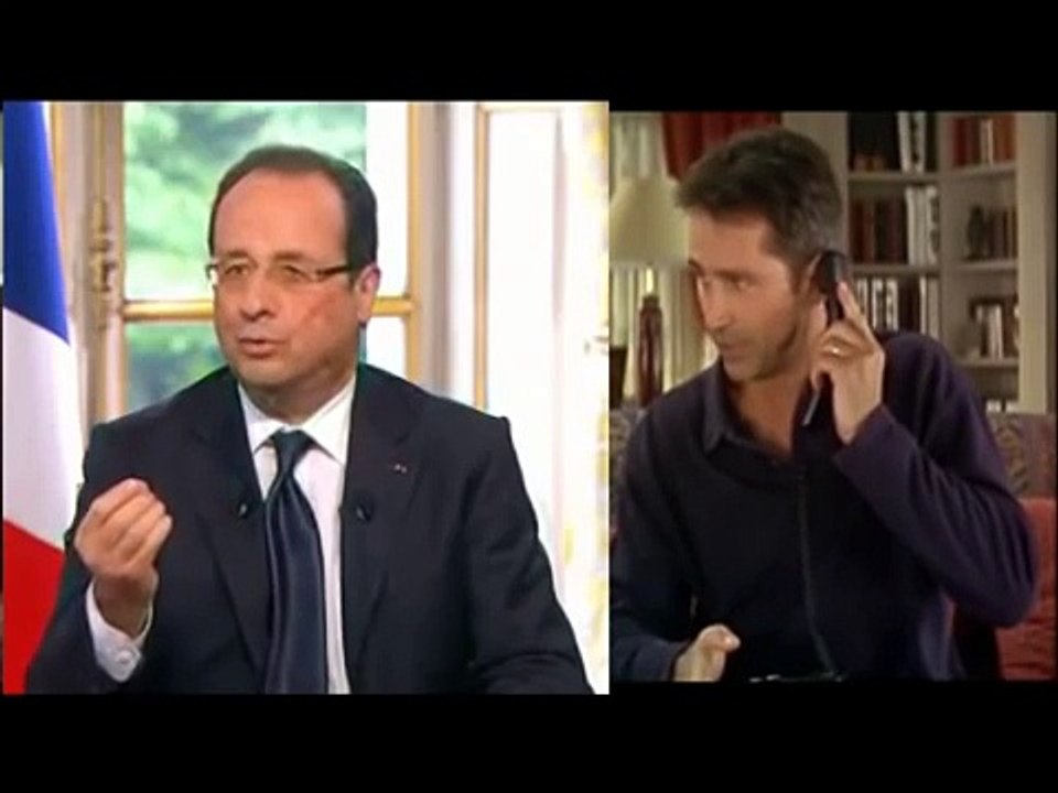 Parodie du film "Le diner de con" avec François Pignon/Hollande