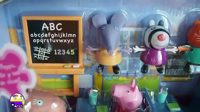 Peppa pig en la escuela ᴴᴰ ❤️ Juguetes Para Niños y Niñas