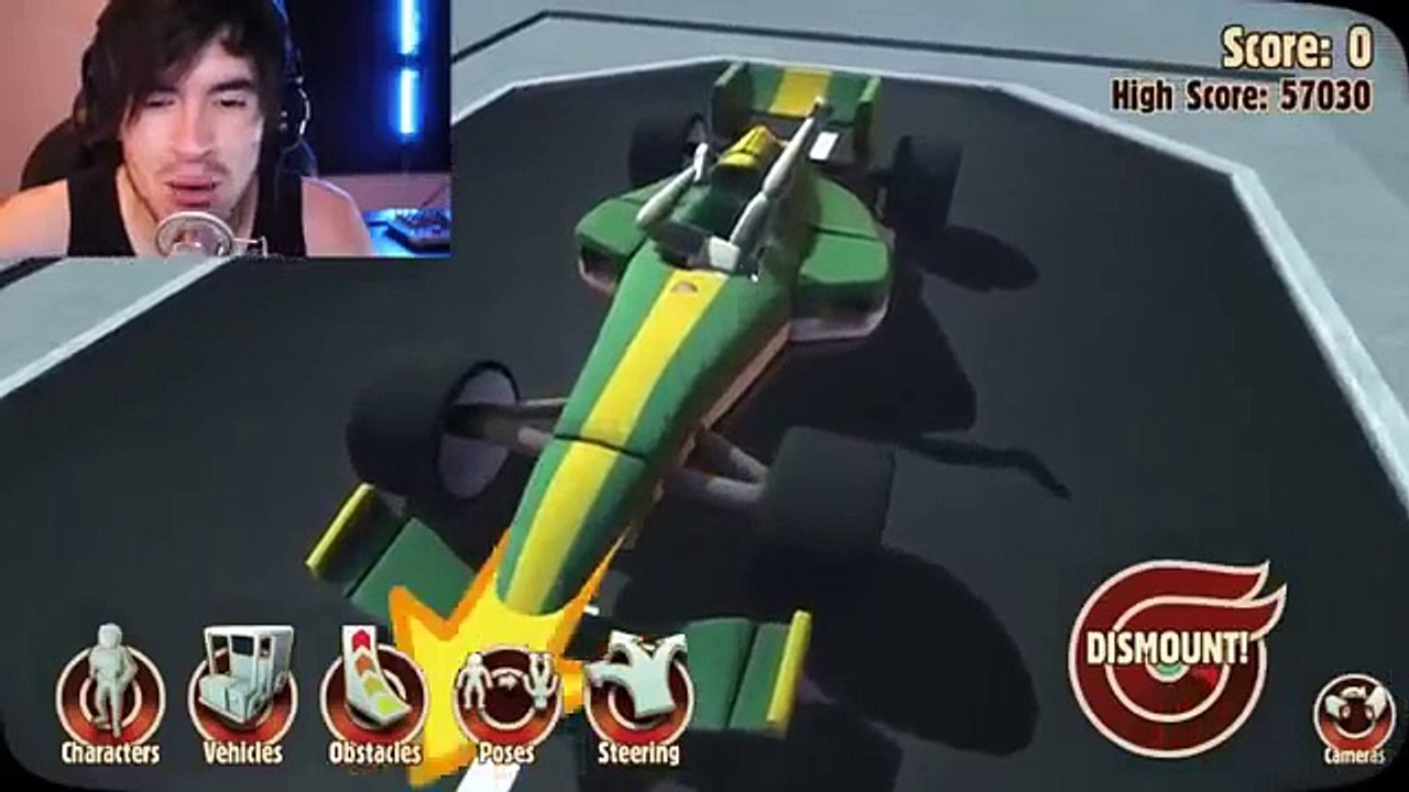 HOLASOYGERMAN MI CABEZA SE FUE AL DEMONIO! | Turbo Dismount - JuegaGerman