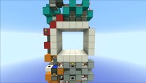 Minecraft World's Smallest 5x4 Piston Door w/ Arma [448 Blocks]