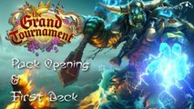 Hearthstone: The Grand Tournament - Packing Opening & Gameplay