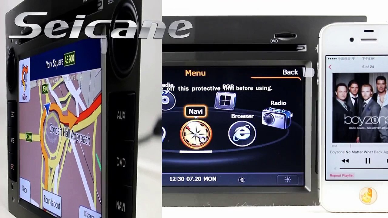 Car radio upgrade for 2004-2009 OPEL Astra with in dash head unit bluetooth dvd 3G WIFI rearview