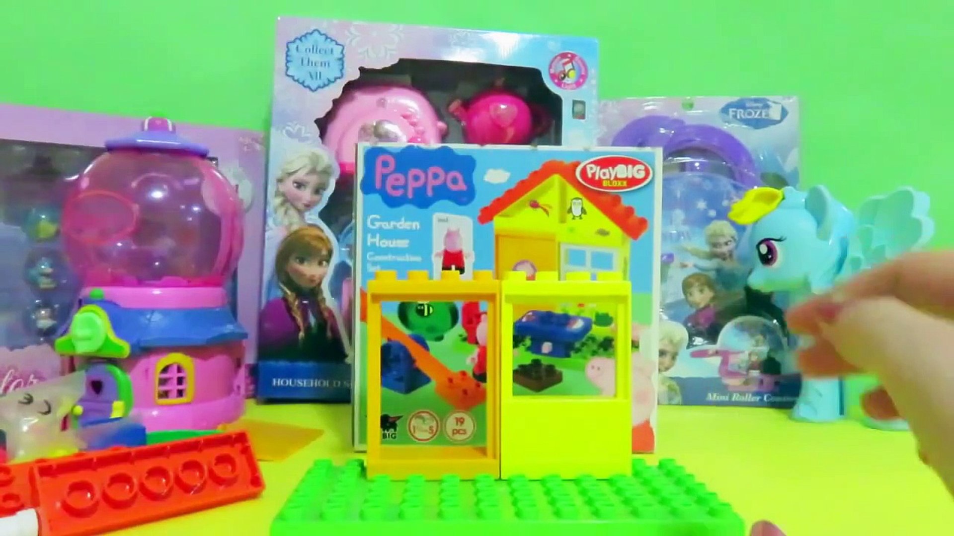 peppa pig garden house construction set