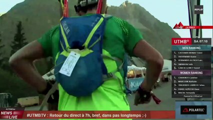 UTMB ® 2015 - 1er et 2ème à La Fouly