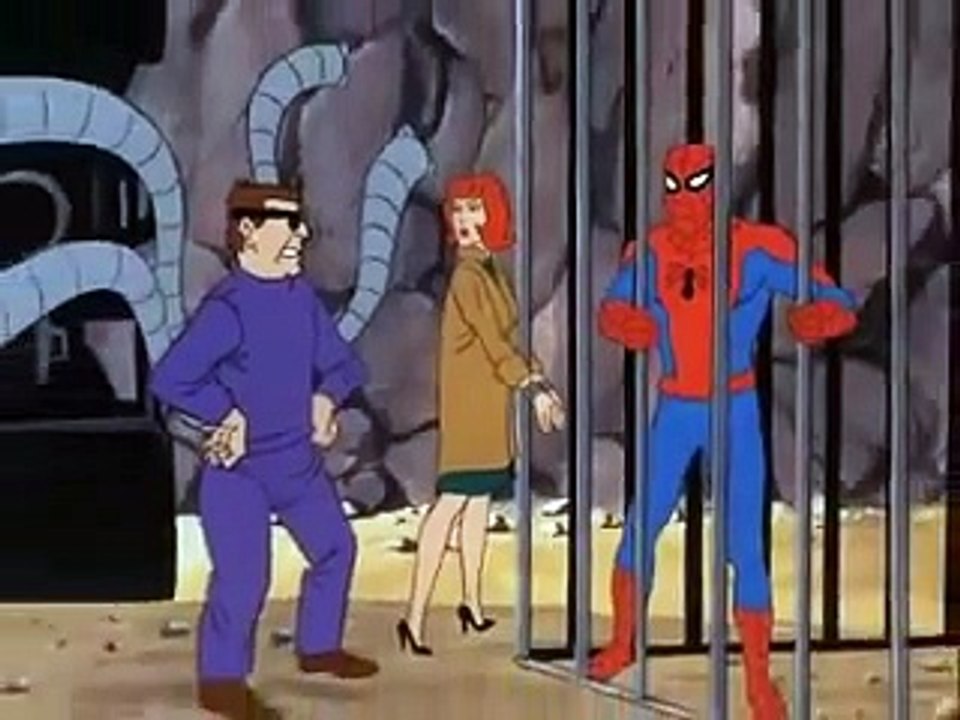 Spiderman 1960's Cartoon Voice Over DUB - The Power Of Dr. Octopus (Peeping Puss)