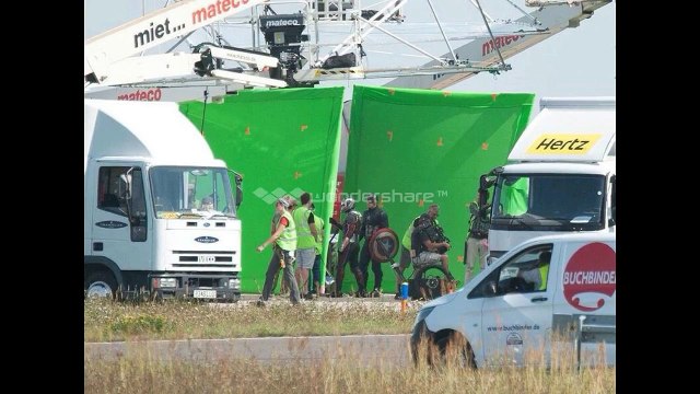 Iron Man/War Machine/Black Widow Shooting Scene for Marvel's Captain America Civil War