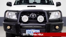 2010 Toyota Hilux KUN26R 09 Upgrade SR (4x4) White 4 Speed Automatic Dual Cab Pick-up