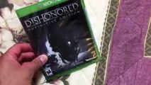 unboxing dishonored definitive edition xbox one