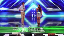 Alex & Sierra - Sultry Cover Of Britney Spears   Toxic  - The X Factor Usa 2013