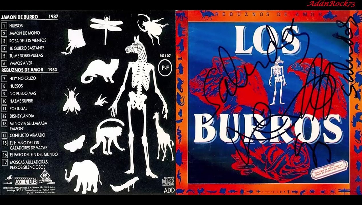 Los Burros - Huesos (Jamón de Burro 1983)