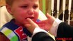 Funny Child - Cute Baby cries when mom sings