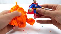 Lollipop Play-Doh Surprise Eggs Hulk Spongebob Batman Hello Kitty Superman MLP Toys