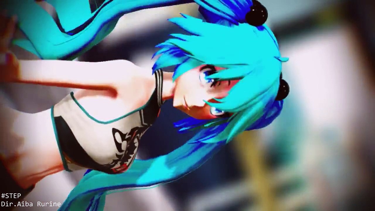 【 MMD 】 STEP 【 TDA Cheerleader Miku, Luka & GUM...