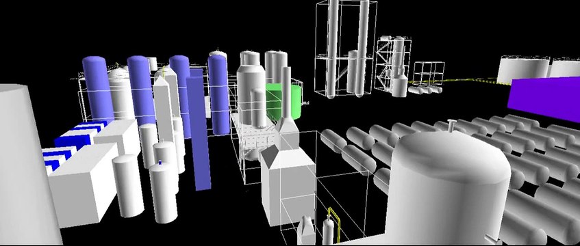 Design Project Yr 3 : 3D simulation of Fischer Tropsch Plant GTL (shale gas to Diesel)