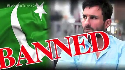 Saif Ali Khan BANNED Forever In Pakistan _ #LehrenTurns29