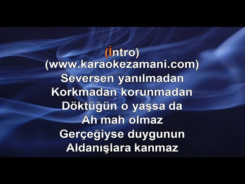 Hadise - Aşk Kaç Beden Giyer - 2011 TÜRKÇE KARAOKE